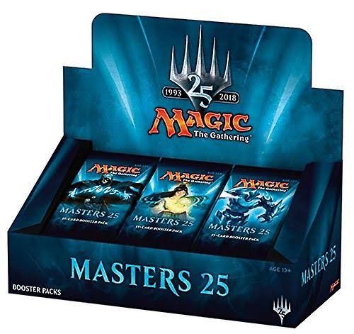 Hasbro Magic the Gathering Masters 25 Factory Sealed Booster Box MTG Card Game - 24pk