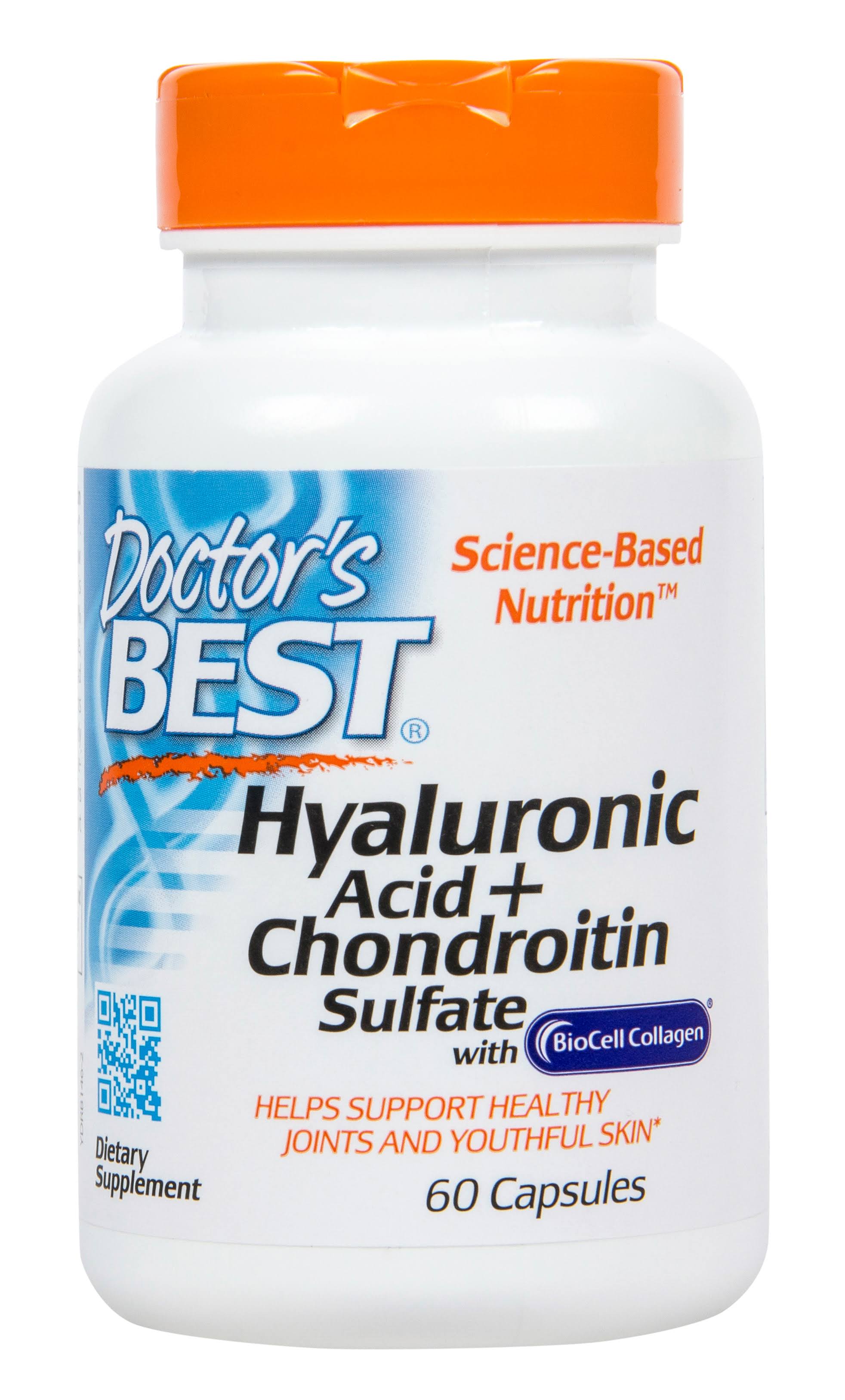 Doctor's Best Best Hyaluronic Acid Dietary Supplement - 60 Capsules
