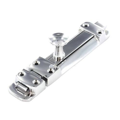 Securit S2971 Chrome Heavy Bolt 100mm Pack Of 1