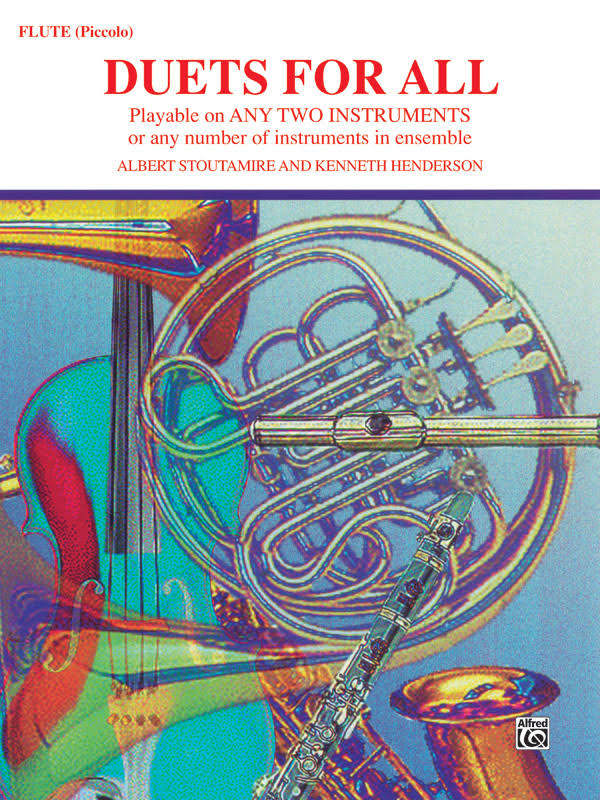 Duets for All: Flute, Piccolo Book - Alfred Publishing