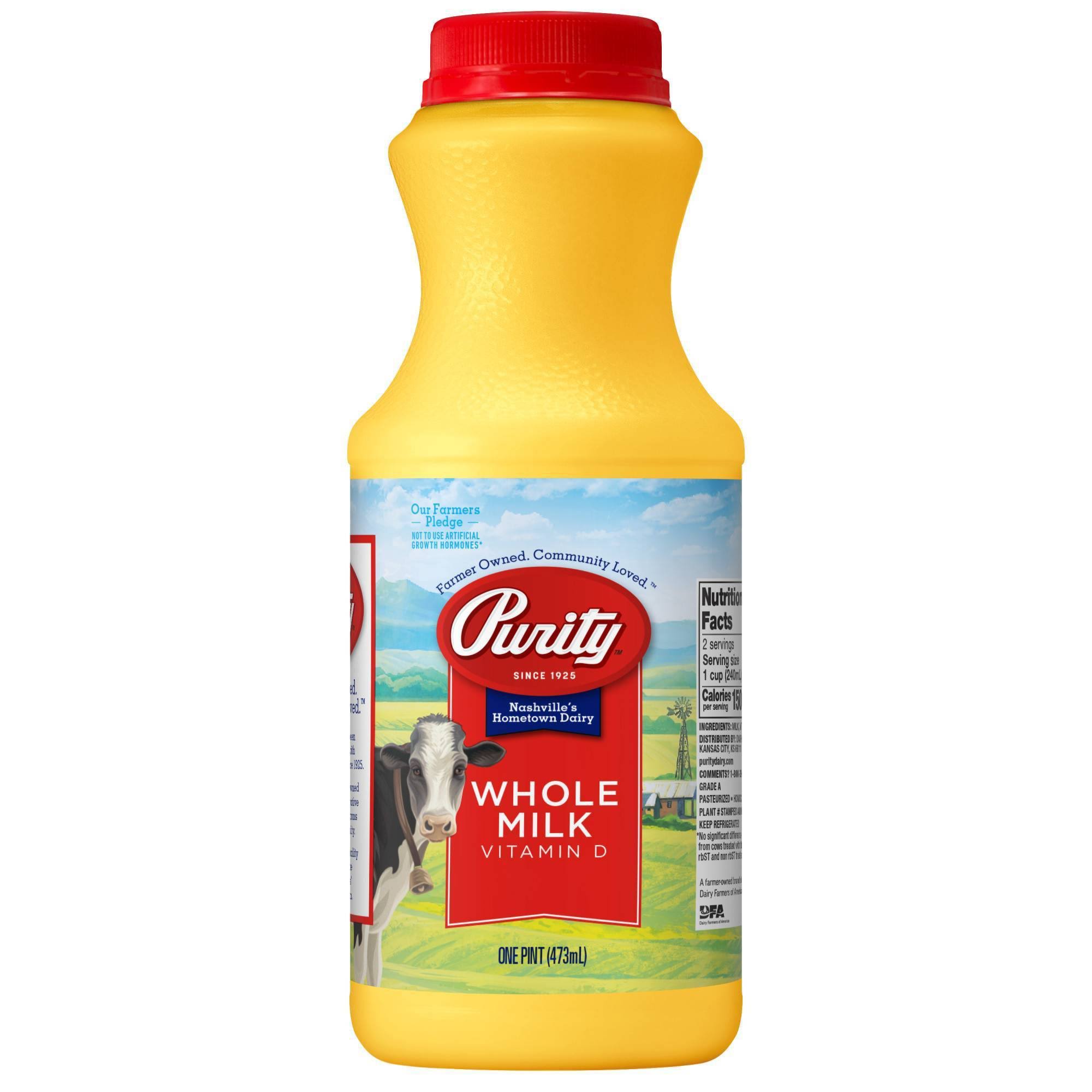 Purity Milk, Vitamin D - 1 pt