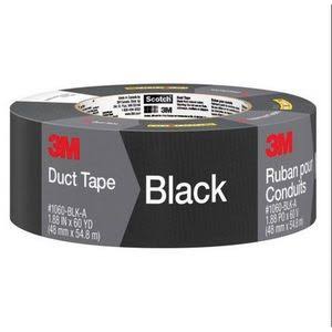 Scotch Duct Tape - Black, 1.88"x60yd
