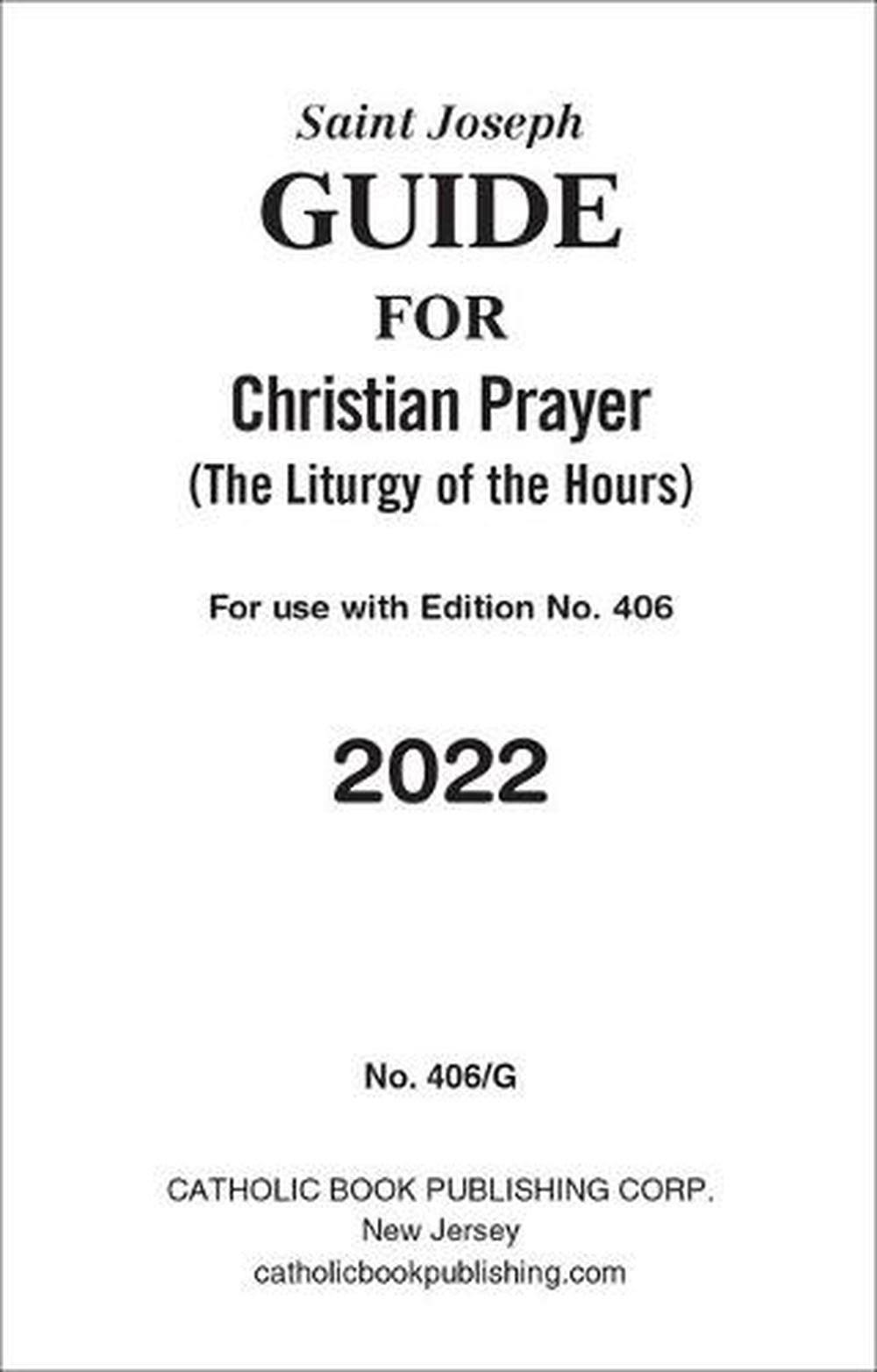 Christian Prayer Guide for 2022 by Catholic Book Publishing Corp