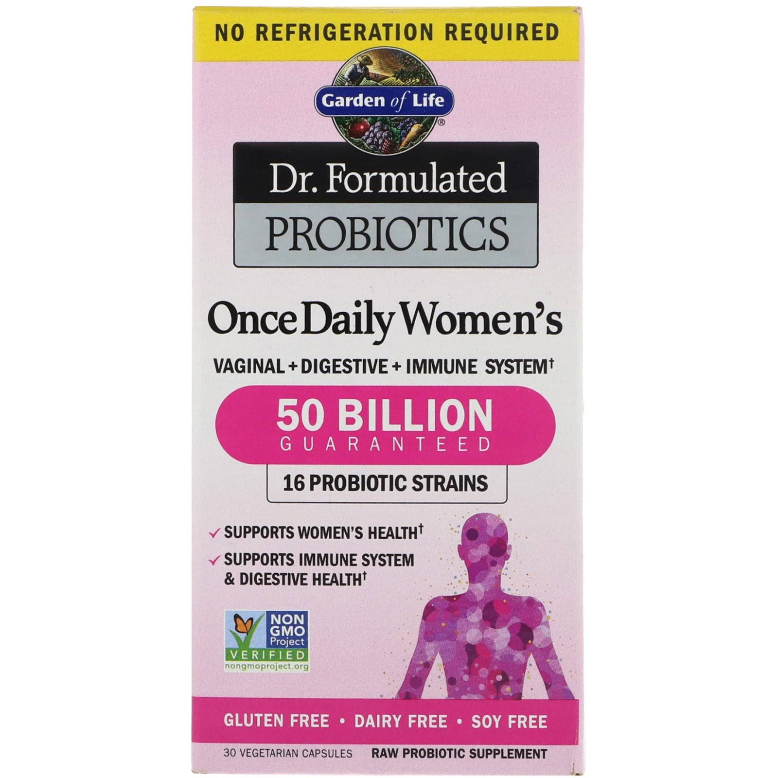 Garden Of Life Dr. Formulated Probiotics Once Daily Women's Supplement - 30 Count