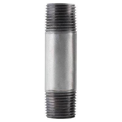 LDR 303 Galvanized Pipe Nipple - 3/4"x10"