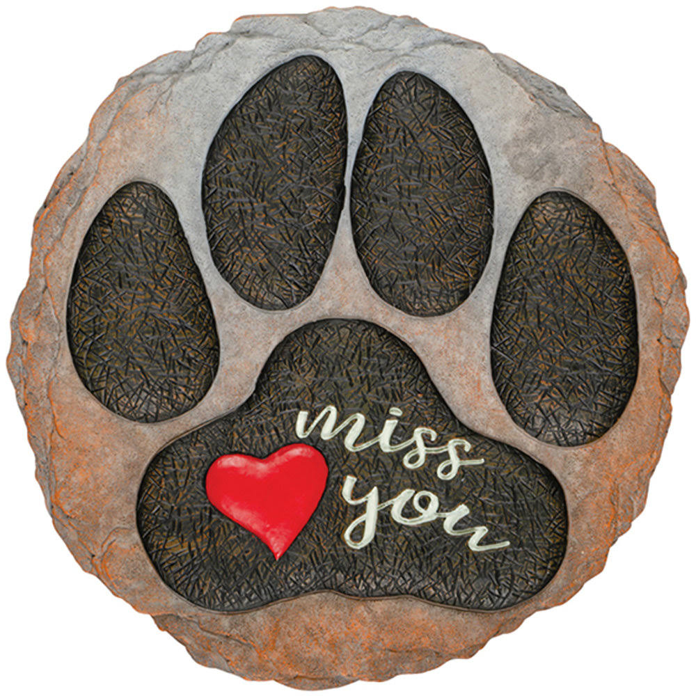Carson Home Accents Garden Stone - Miss You Pet
