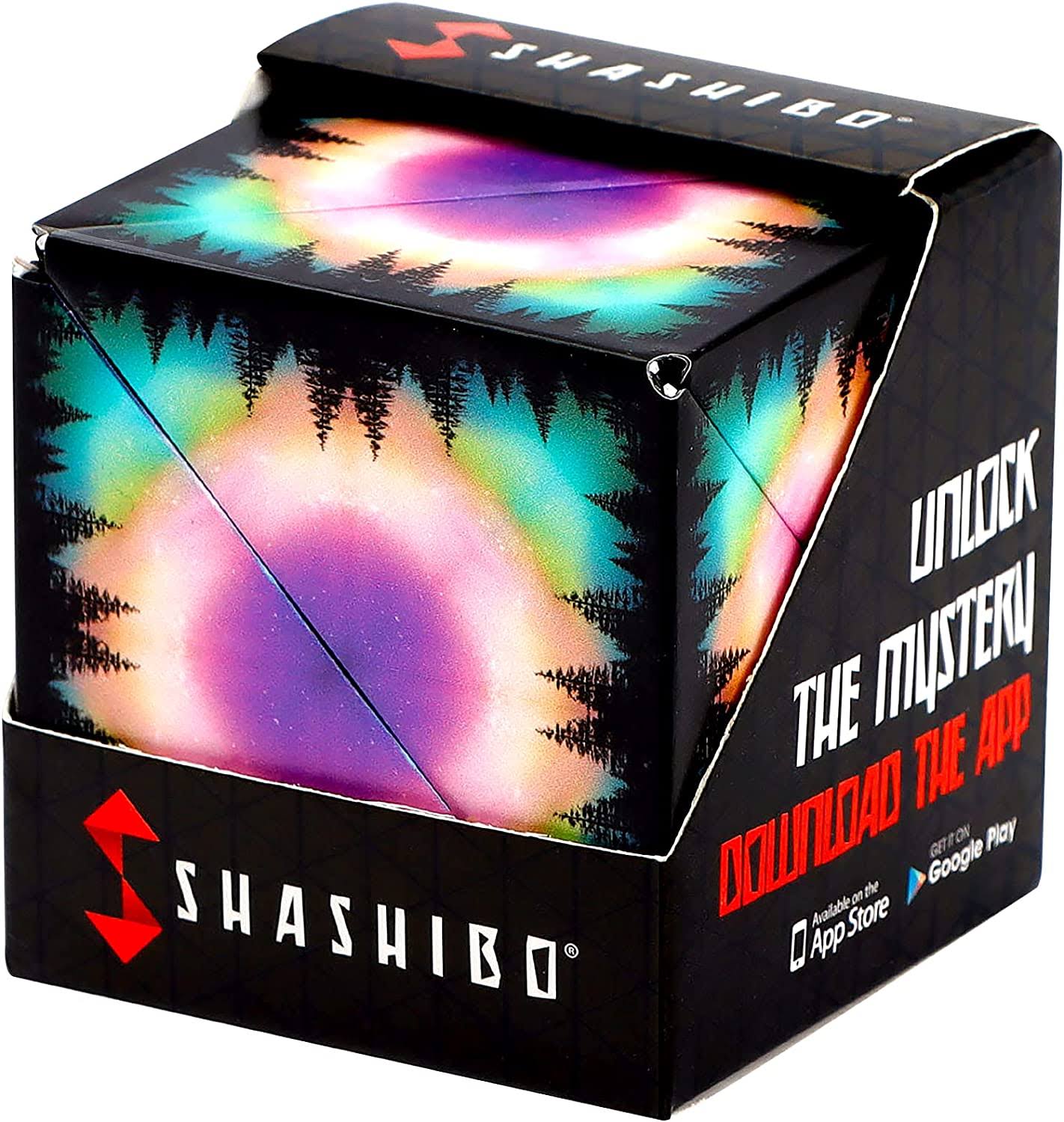 SHASHIBO Shape Shifting Box - Award-Winning, Patented Fidget Cube w/ 3
