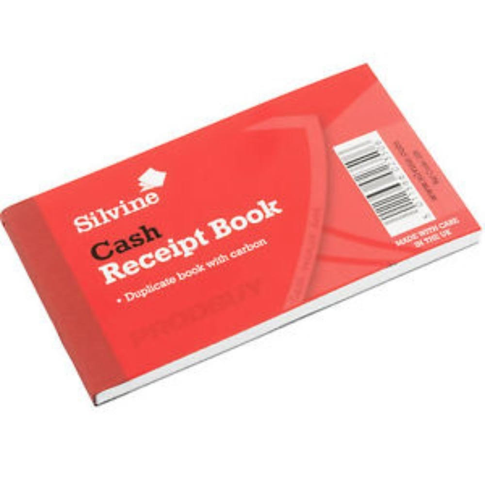 Silvine Mini Cash Receipt Duplicate Book - Book of 30, 2.5" x 4"