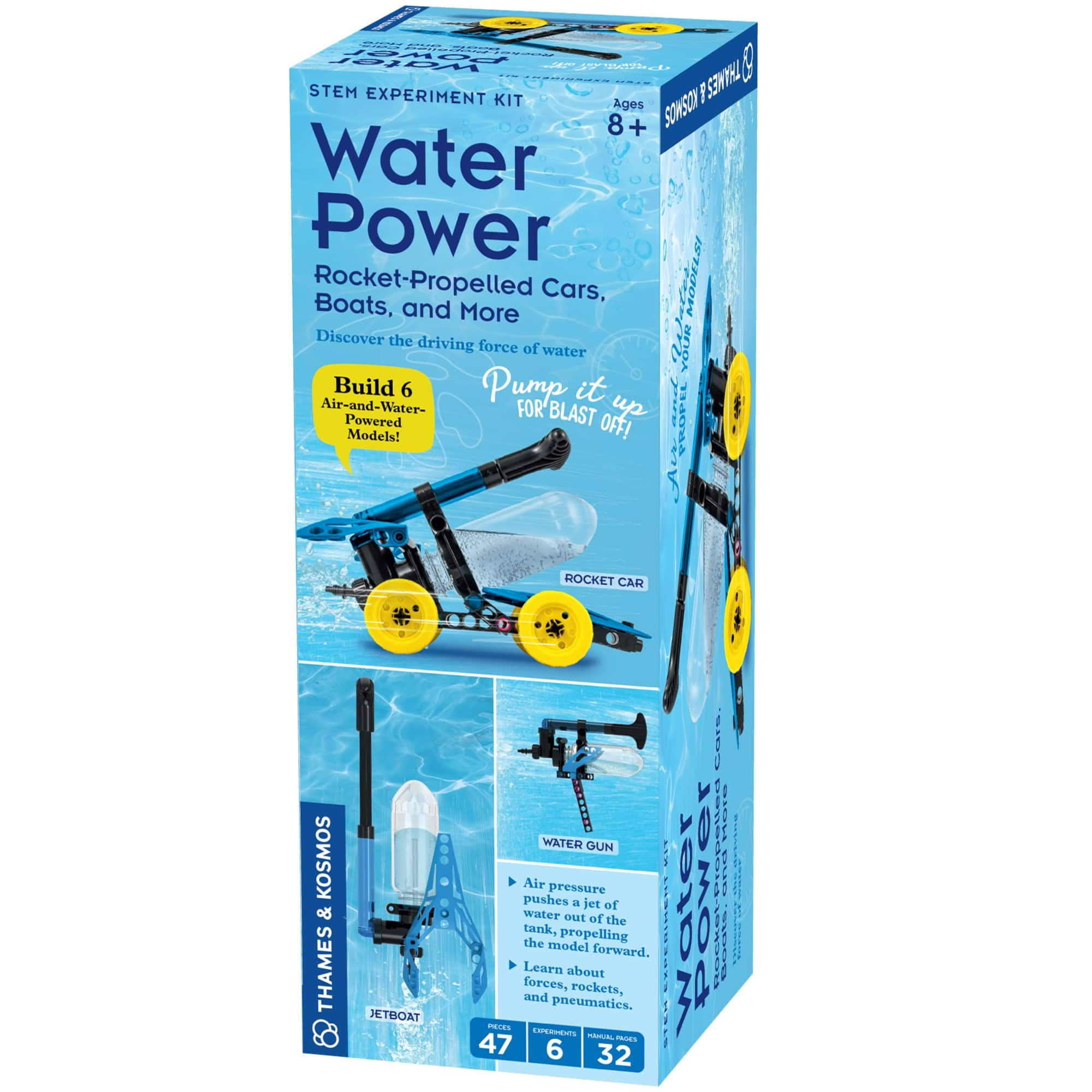 Thames & Kosmos | 550048 | Water Power Experiment Kit | Build 6 Models | Ages 8+
