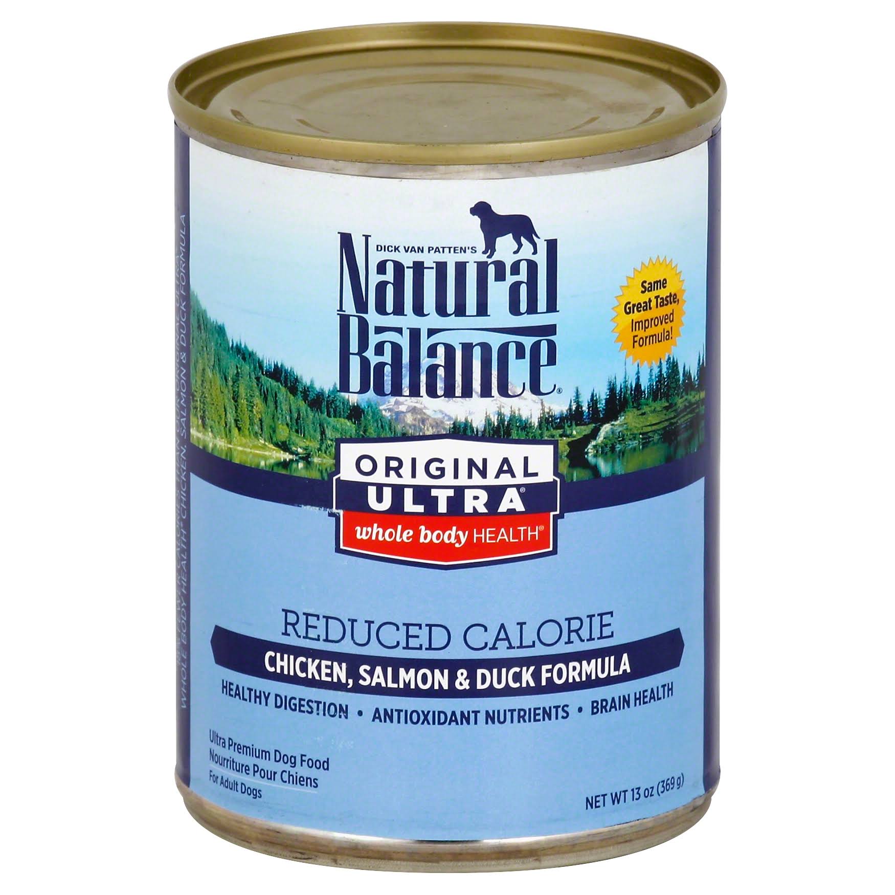 Natural Balance Original Ultra Wet Dog Food - Chicken, Salmon & Duck, 13oz
