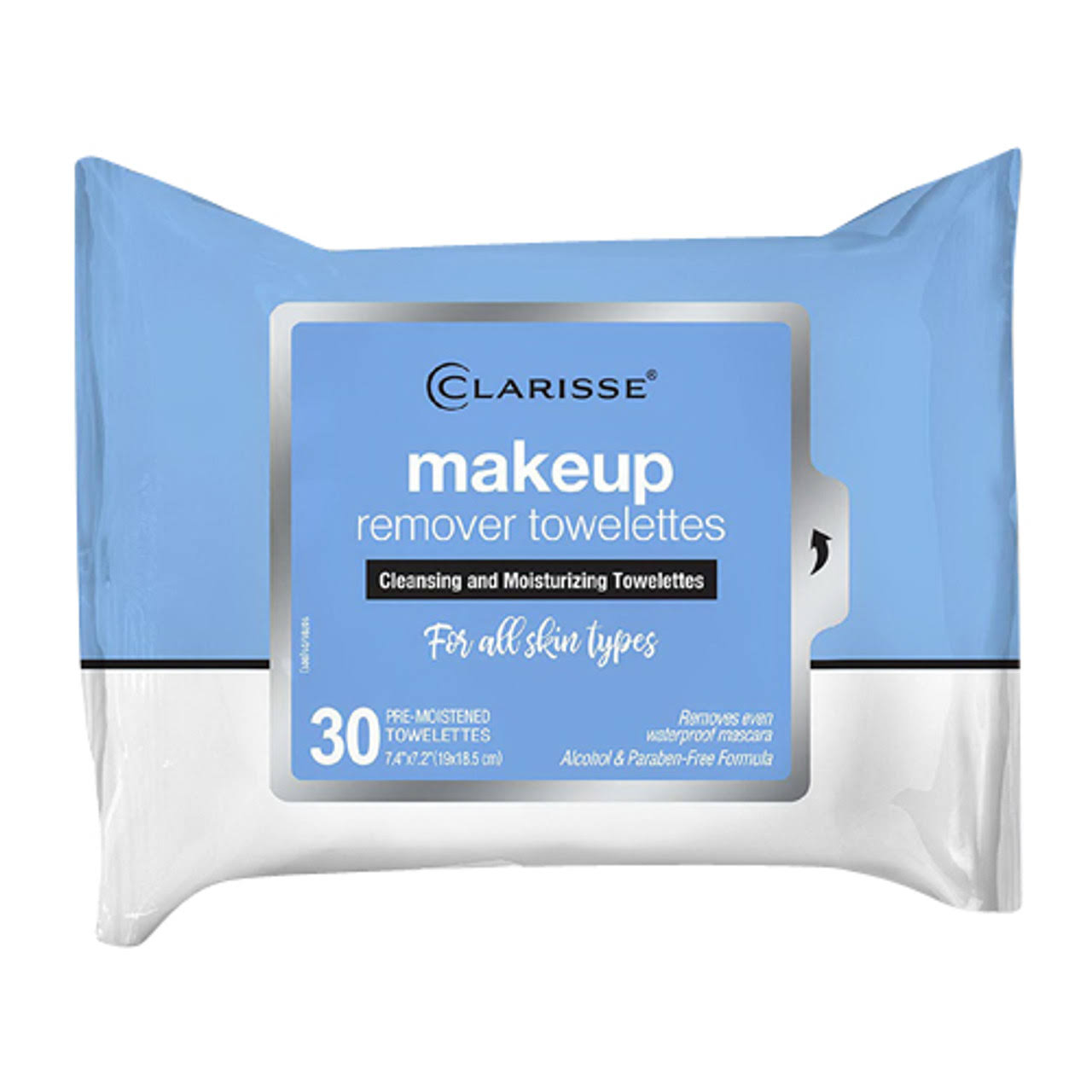 Clarisse Make-Up Remover Towelettes - 30ct