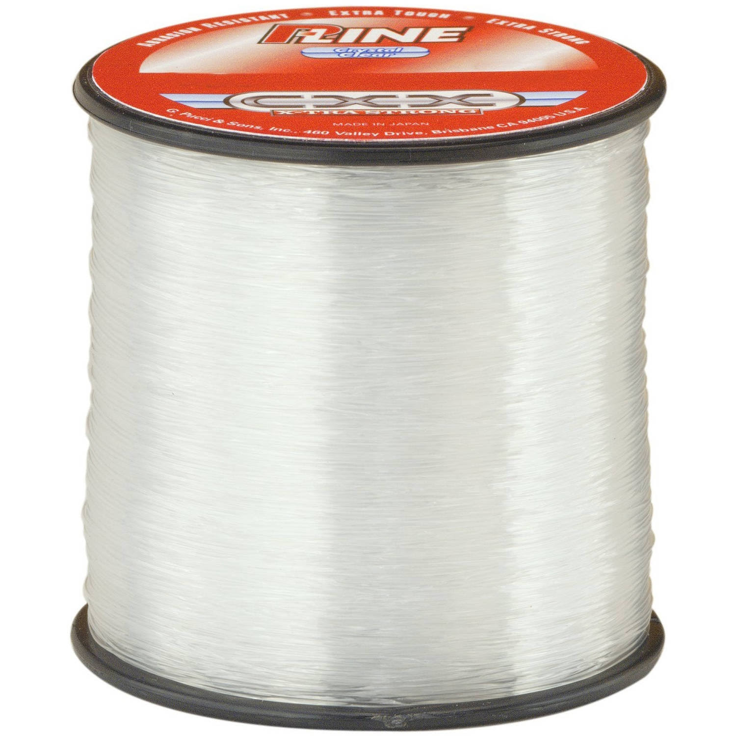 P-Line Cxx-xtra Strong Fishing Line - Crystal Clear, 600yds