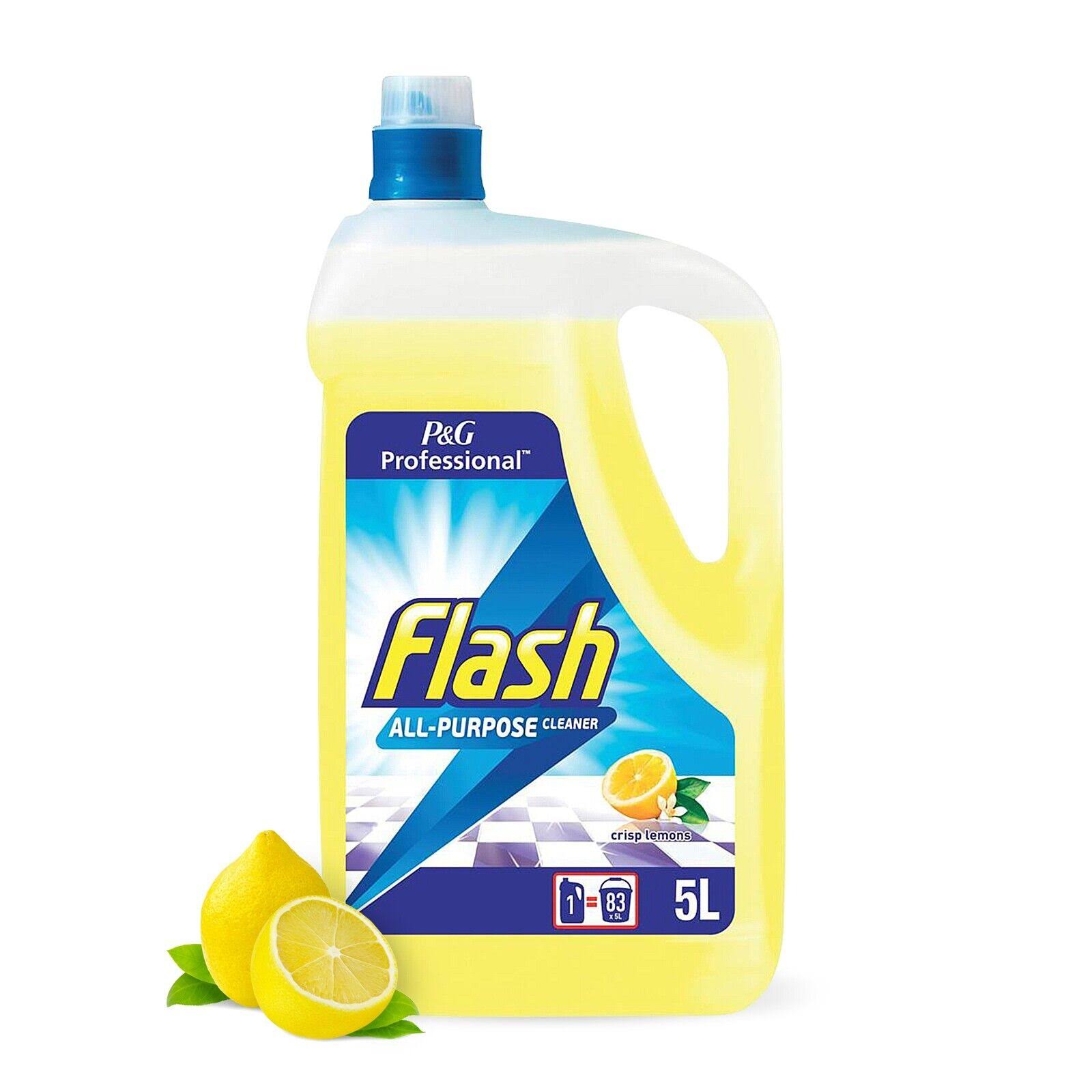 Flash All Purpose Cleaner - Lemon, 5l