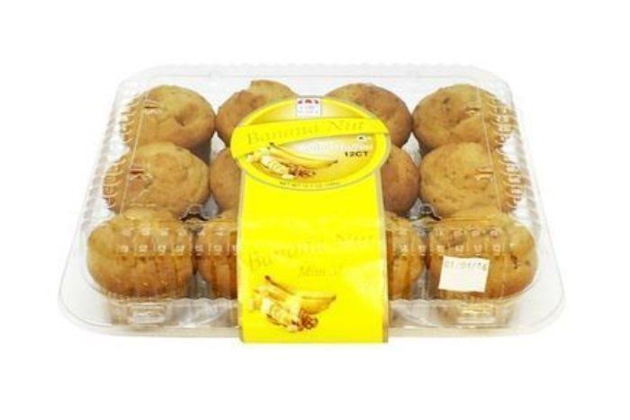 Cafe Valley Bakery Muffins, Banana Nut, Mini - 12 muffins, 10.5 oz