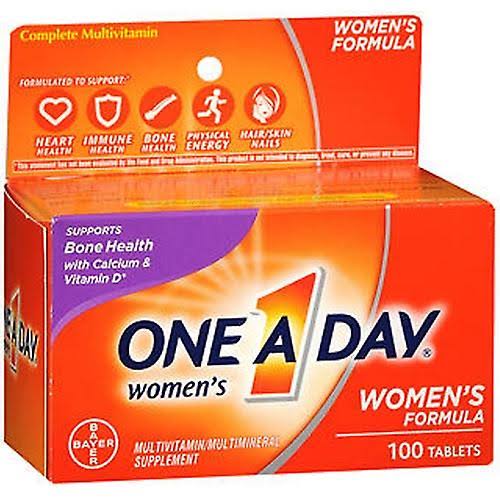 One-A-Day One A Day Women's Formula Multivitamin - Multimineral Tablets, 100 Tabs