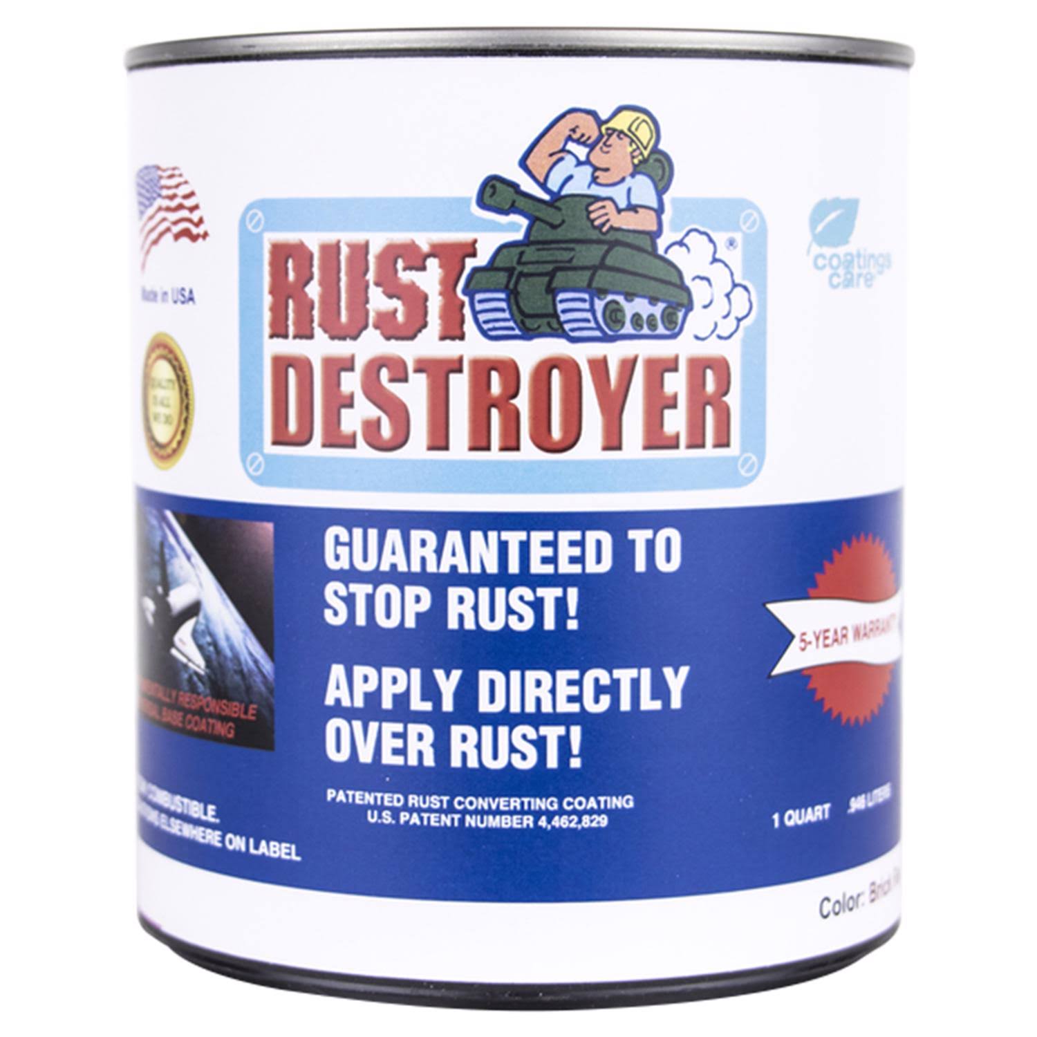 Rust Destroyer 73004rd 0.9L Rust Destroyer Primer | Garage | Free Shipping On All Orders | Delivery Guaranteed | Best Price Guarantee
