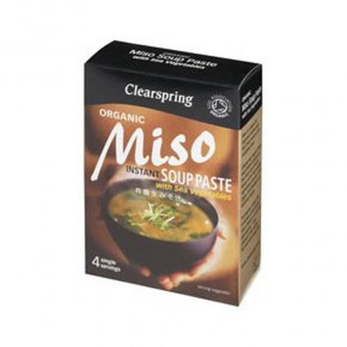 Clearspring Organic Japanese Brown Rice Instant Miso Soup Paste - 15g