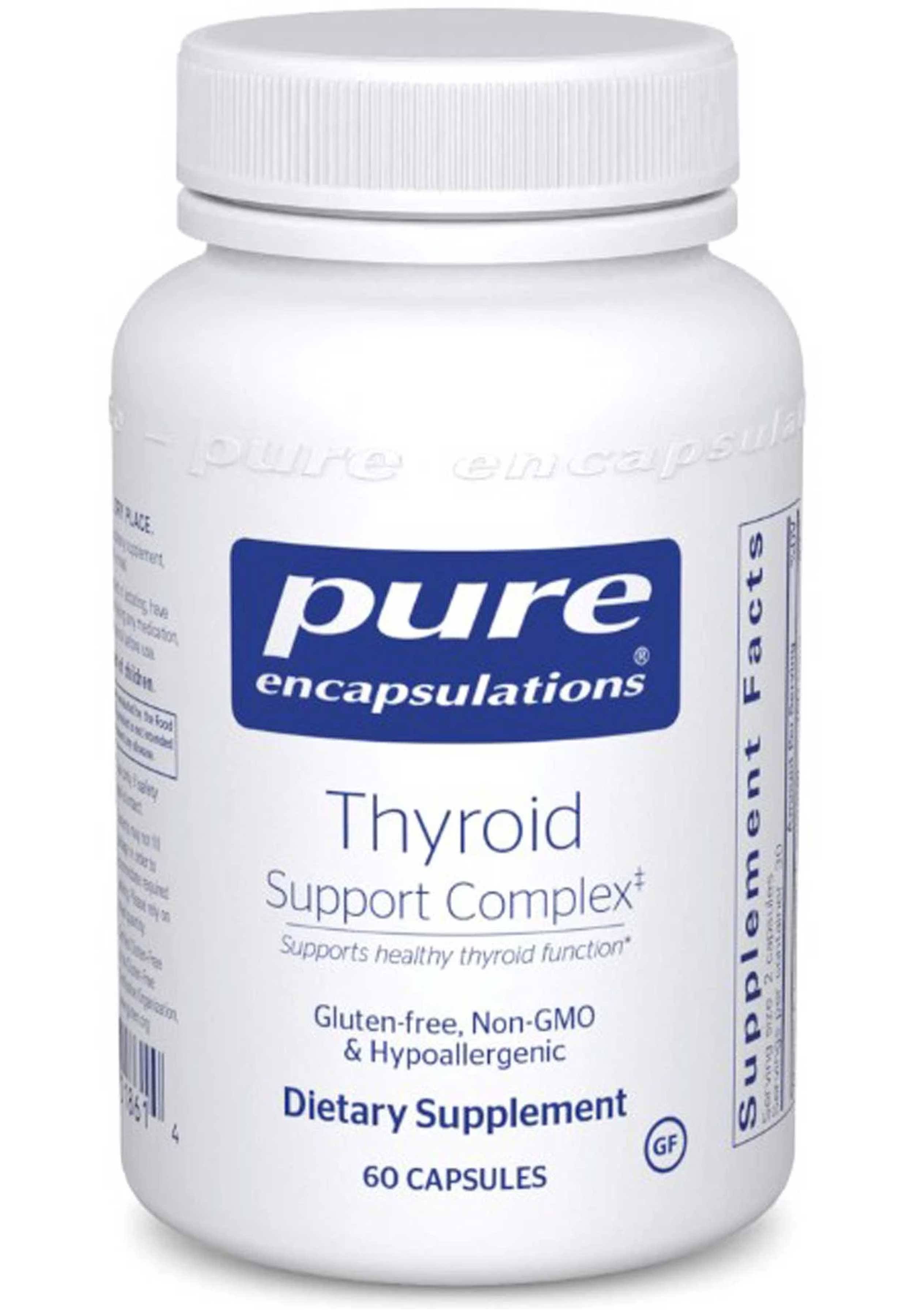 Pure Encapsulations Thyroid Support Complex 60 Capsules