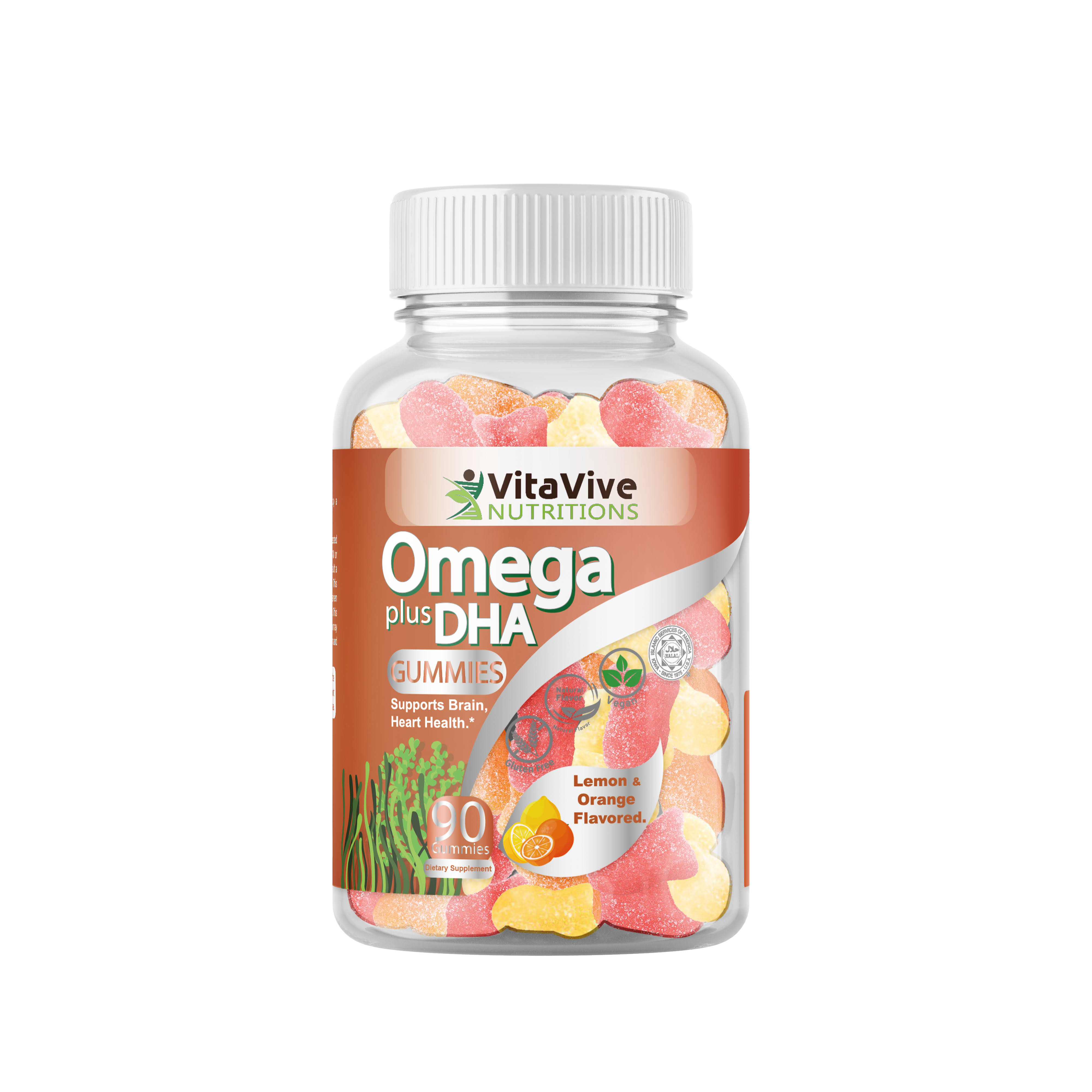 Vitavive Nutrition Omega Plus DHA Gummies
