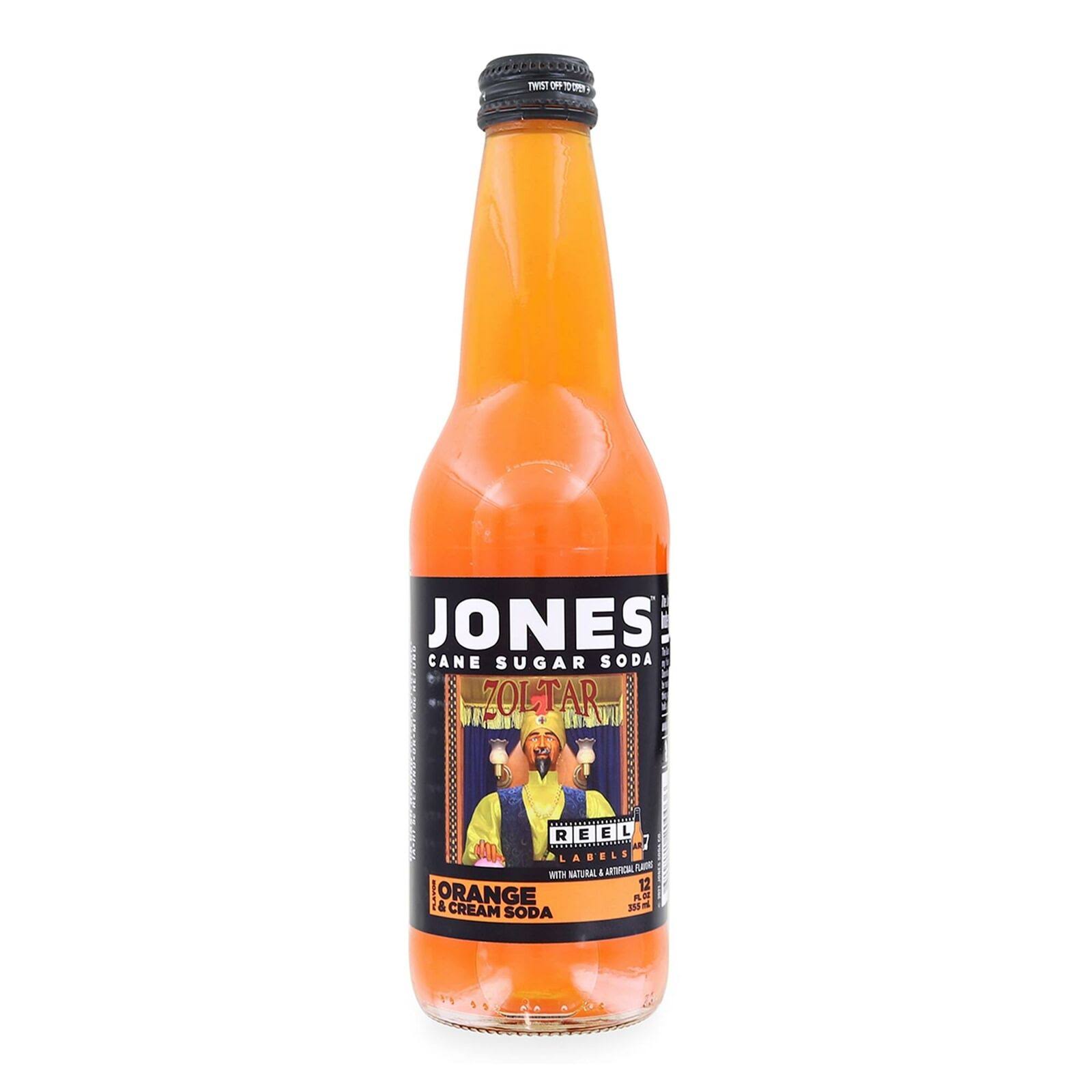 Jones Orange & Cream Soda