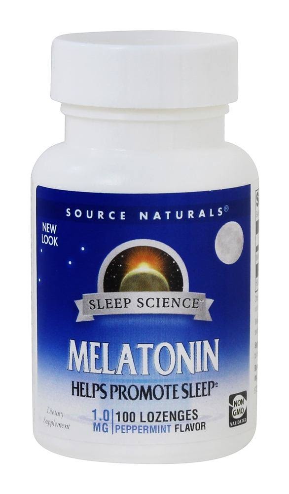 Source Naturals Melatonin - 100 Tablets