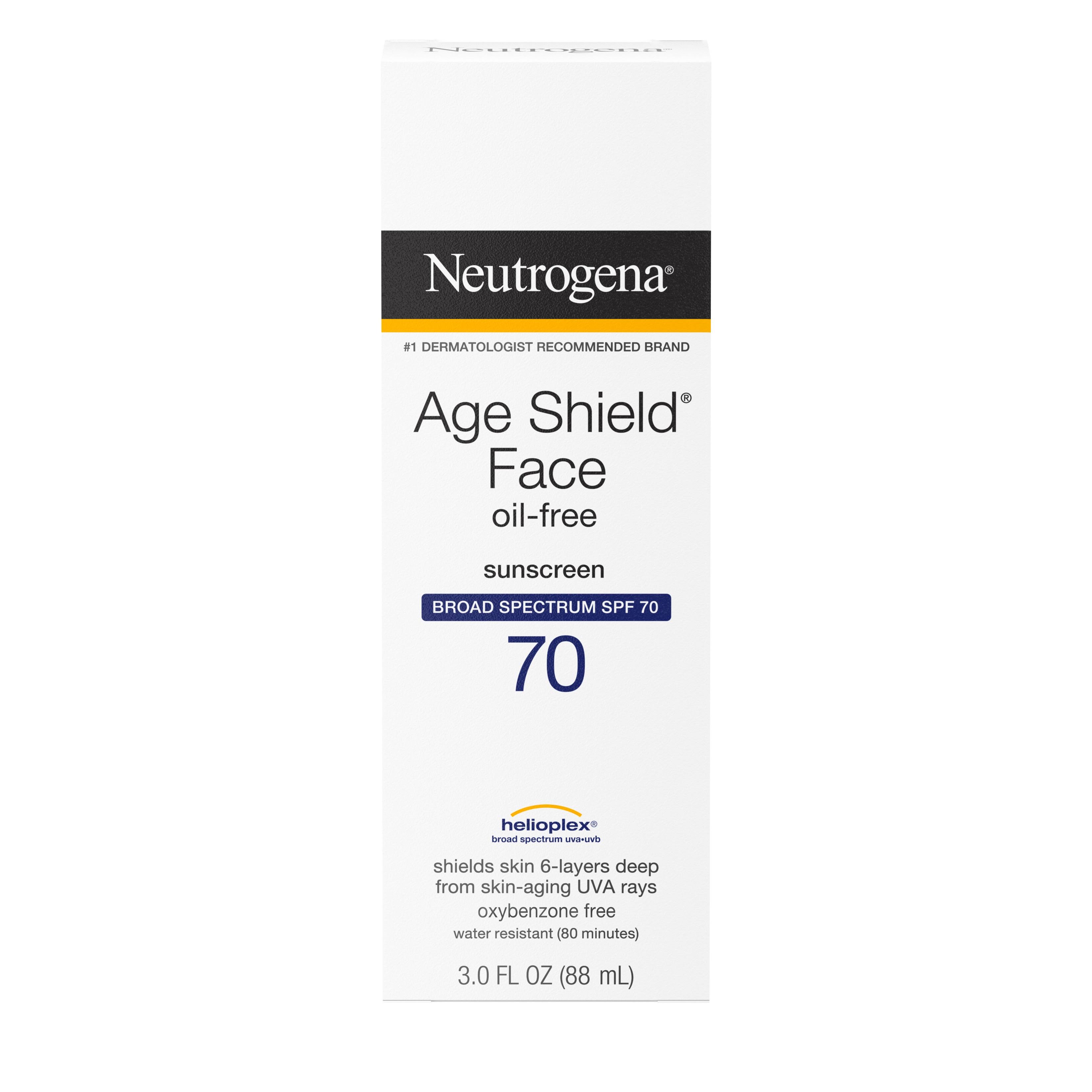 Neutrogena Age Shield Helioplex 360 Sunscreen Face Lotion - SPF 70, 88ml