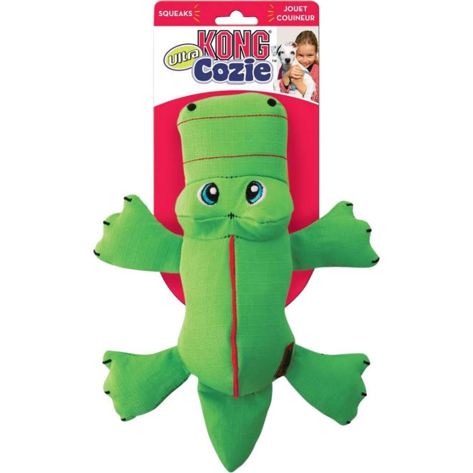 Kong Cozie Dog Toy Ultra Ana Alligator Medium