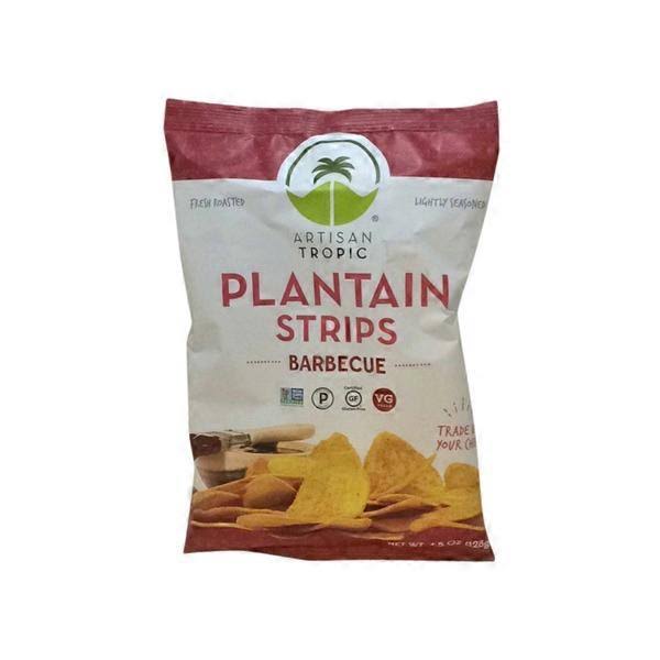 Artisan Tropic Chips Plantain Strips BBQ - 4.5 Ounces - Vashon Thriftway - Delivered by Mercato