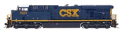 Intermountain Railway Company GE ES44DC w/DCC CSX (Dark Future,