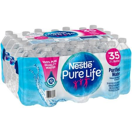 Nestle Pure Life Purified Water - 0.5L, 35pk