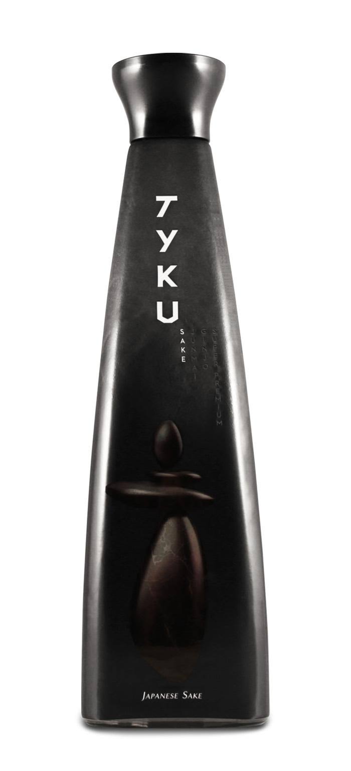Ty Ku Junmai Ginjo Sake - Black, 750ml