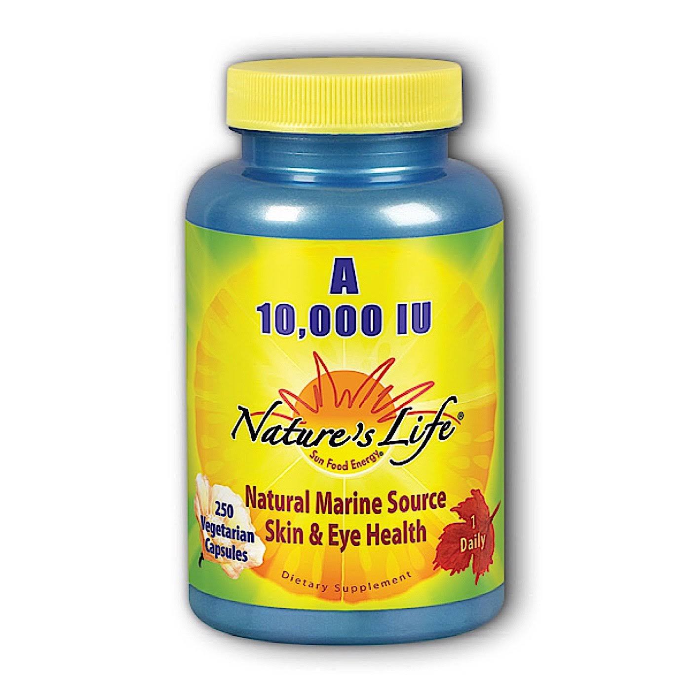 Nature's Life Vitamin A 10000 IU Supplement - 250ct