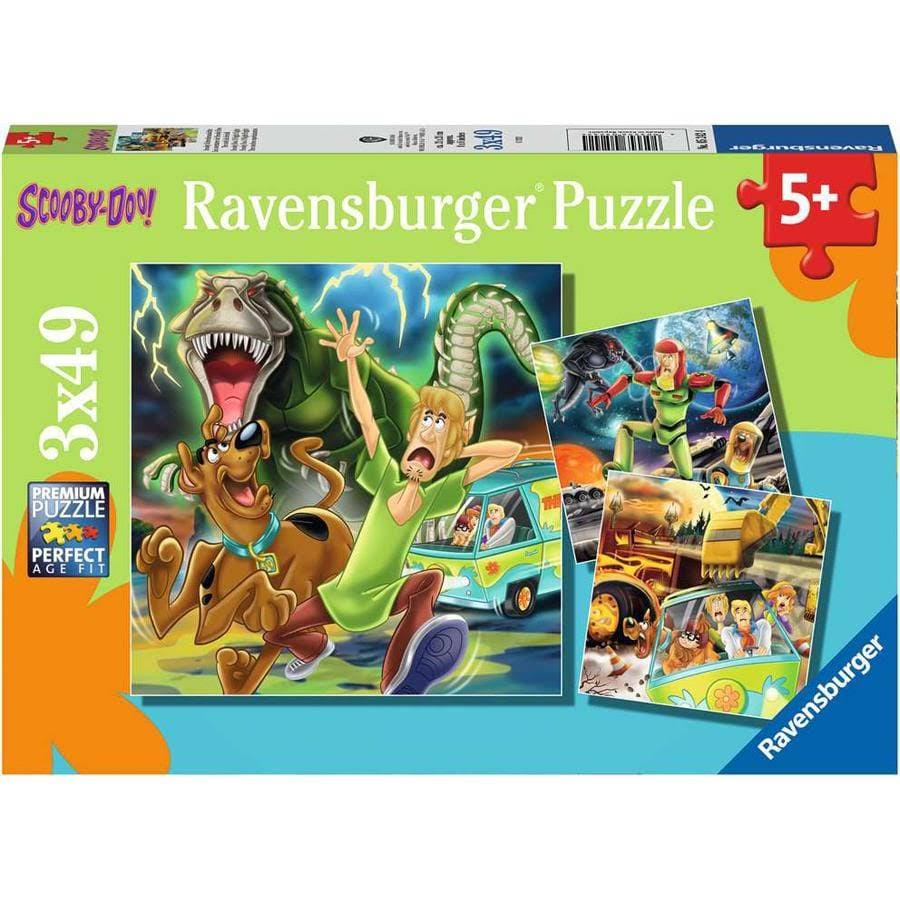 Scooby Doo Jigsaw Puzzles 3 x 49pc - Ravensburger