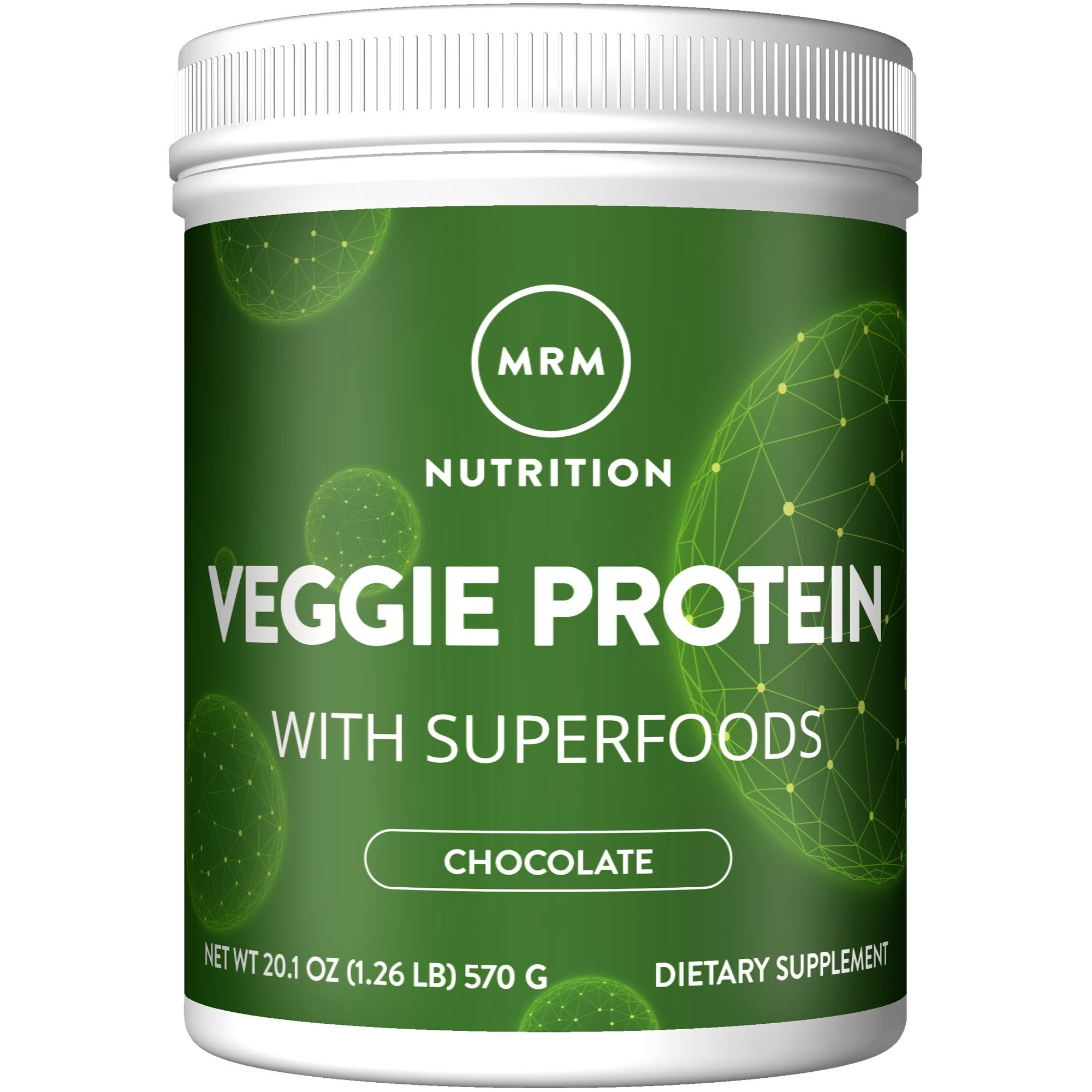 Mrm Veggie Protein - Chocolate, 590ml