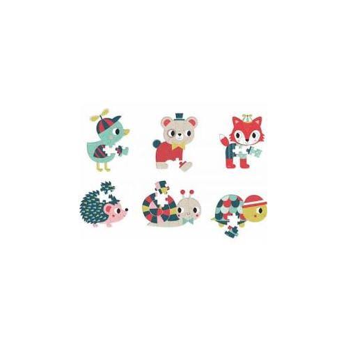 Janod Baby Forest Mini Puzzle Set Toy
