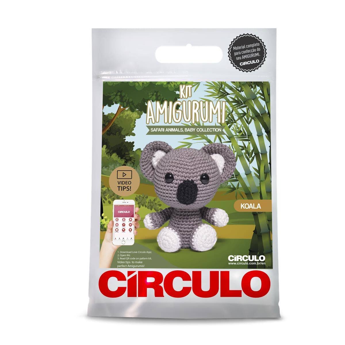 Circulo Amigurumi Kit Safari Animals Baby Collection - Yarn.com