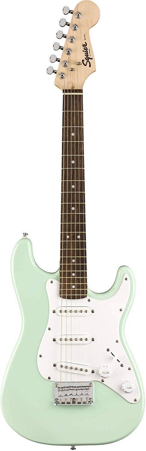 Squier Mini Stratocaster with Laurel Fretboard Surf Green