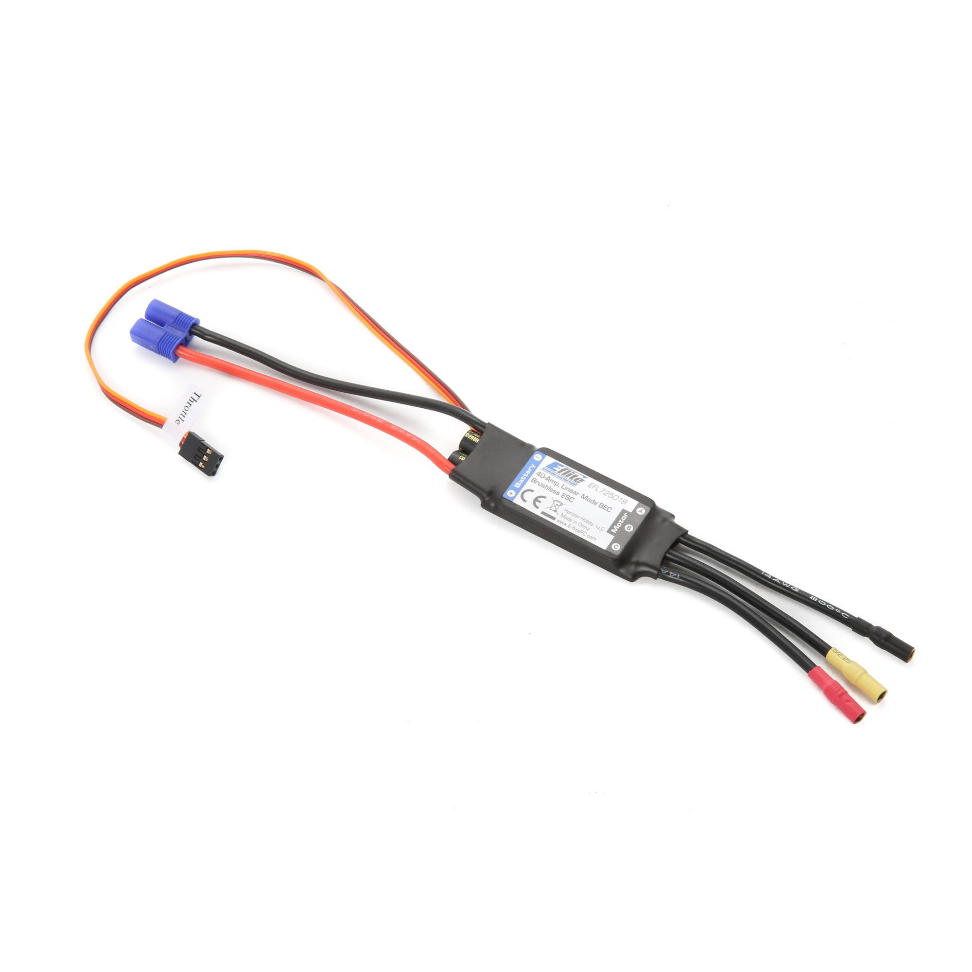 E-Flite Replacement Part 40A Brushless Controller EFL725018
