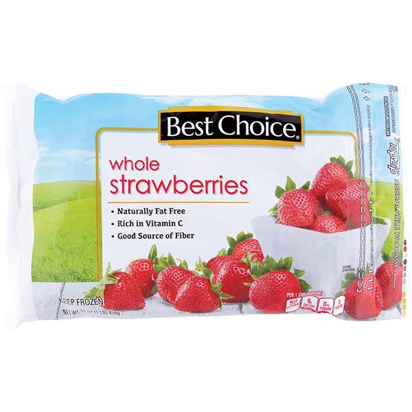 Best Choice Whole Strawberries - 16 oz