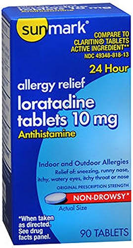 Sunmark Loratidine 10mg 24 Hour Tablets
