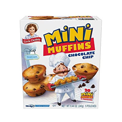 Little Debbie Snacks Chocolate Chip Little Muffins - 5pcs