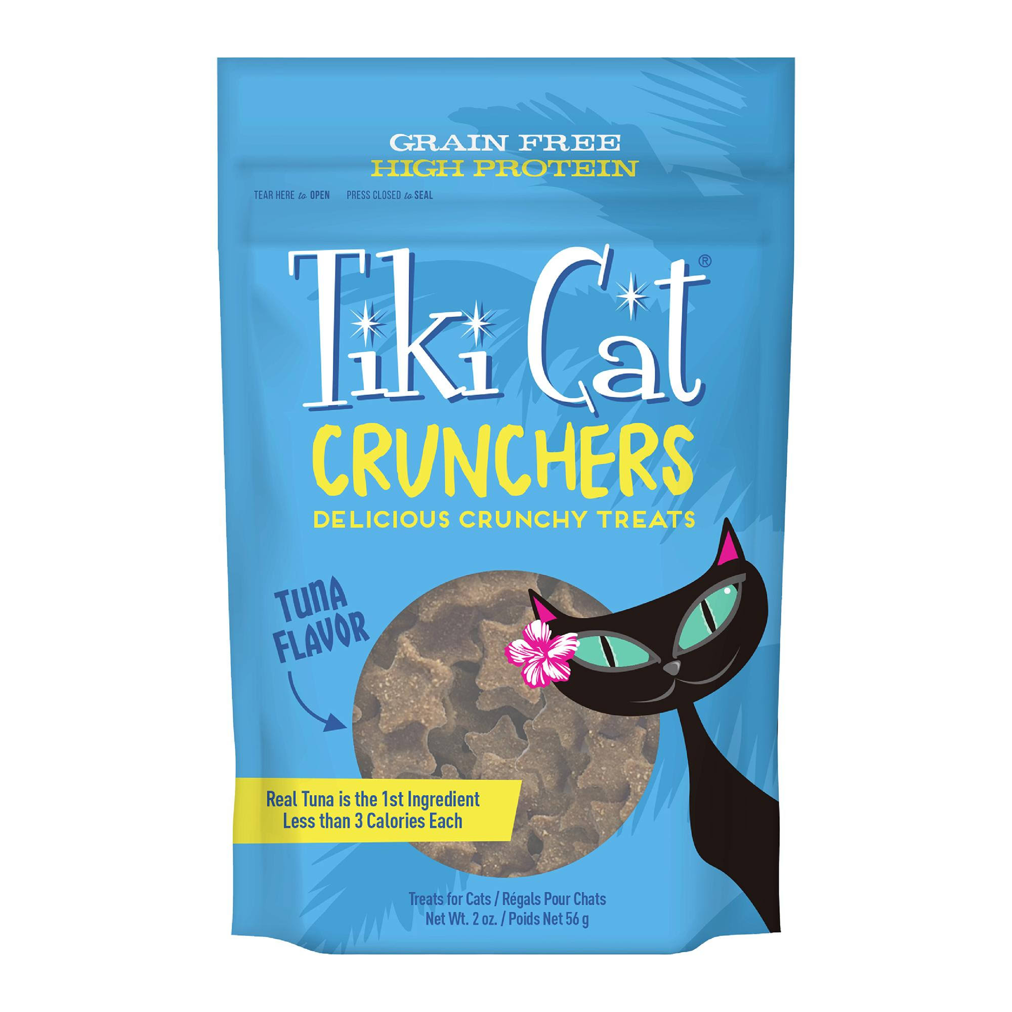 Tiki Cat Crunchers Tuna Flavor Cat Treats (2 oz)