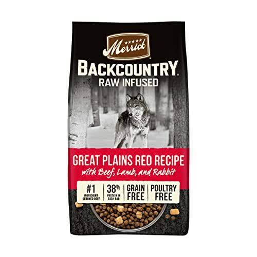 Merrick Backcountry Raw Infused Grain Free Dry Dog Food Great Plains Red Recipe