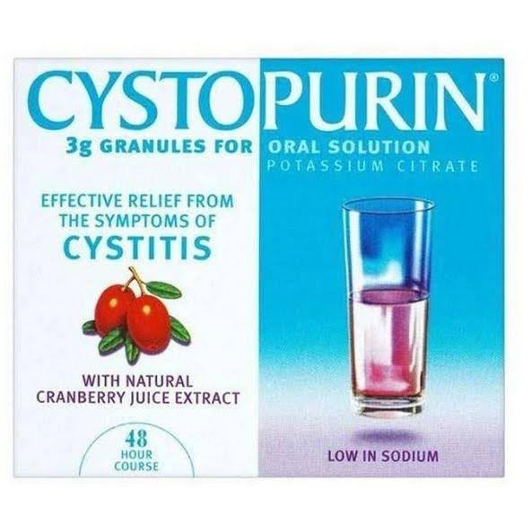 CYSTOPURIN 3g granules for oral solution