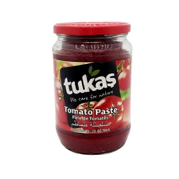 Tukas Premium Turkish Tomato Paste 24.7 Ounce ~ 700 Gram