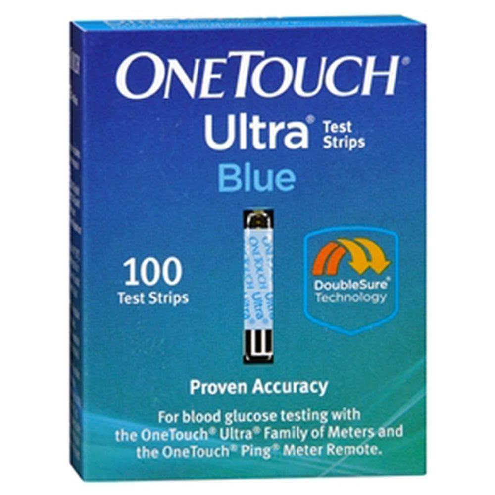 One Touch Ultra Test Stripe - Blue, 100 Strips