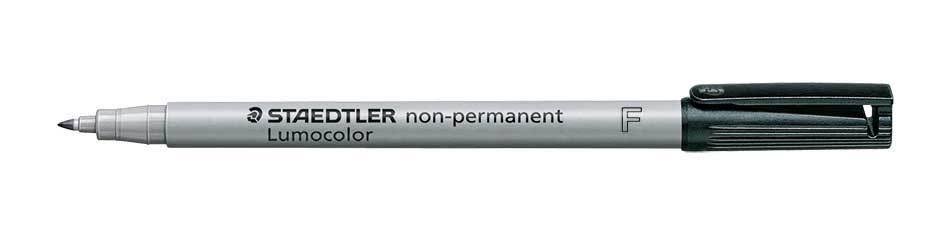 Staedtler Lumocolor Non-Permanent Marker Pens - Black