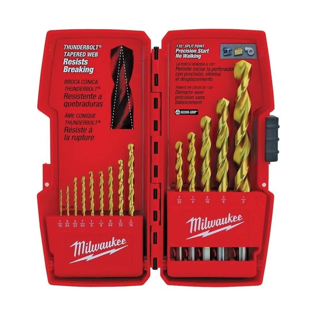 Milwaukee Titanium Drill Bit Kit