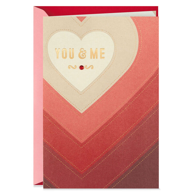 You & Me Valentine's Day Card