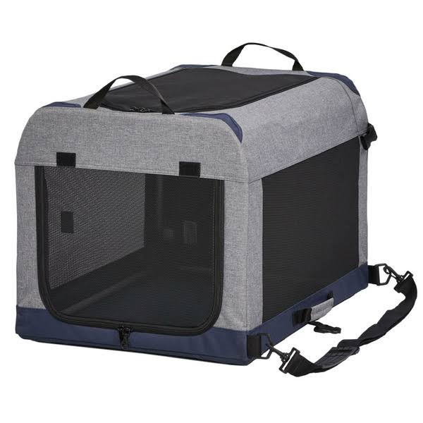 Midwest Canine Camper Tent Dog Crate Gray 42" x 28" x 27"
